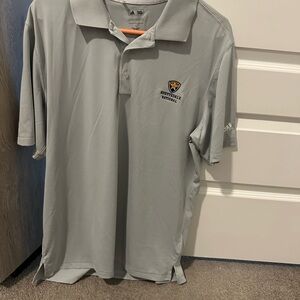 Adidas Light Gray Polo Shirt